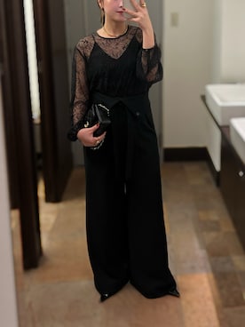 「ROPE'（ロペ）のアイテム」を使った、Manaeさん（レディース・155cm）の春コーディネート