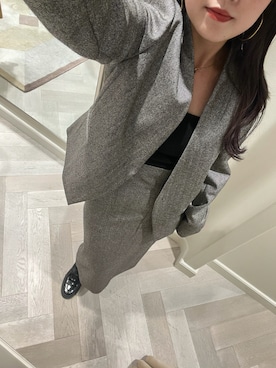 「アイテム（キャミソール）」を使った、Manaeさん（レディース・155cm）の秋コーディネート