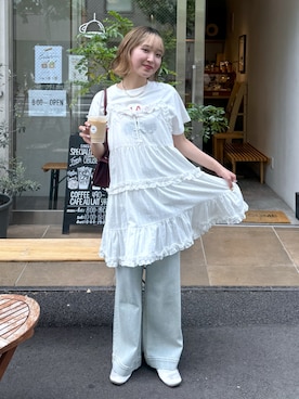 なつきさん（レディース・154cm）の夏コーディネート
