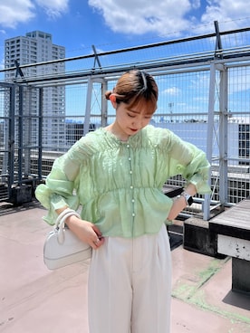 なつきさん（レディース・154cm）の夏コーディネート