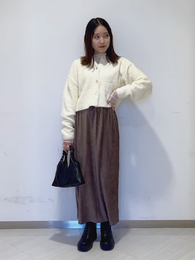 なつきさん(レディース・154cm)の冬コーディネート