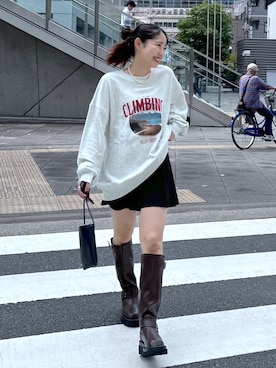 なつきさん（レディース・154cm）の秋コーディネート