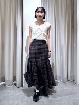 「FREE'S MART（フリーズマート）のアイテム」を使った、なつきさん（レディース・154cm）の夏コーディネート
