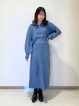 なつきさん(レディース・154cm)の冬コーディネート