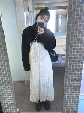 なつきさん（レディース・154cm）の冬コーディネート