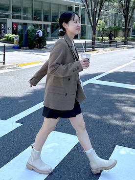 なつきさん（レディース・154cm）の秋コーディネート