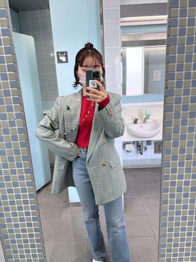 なつきさん（レディース・154cm）の春コーディネート