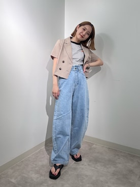 なつきさん（レディース・154cm）の夏コーディネート