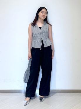 なつきさん（レディース・154cm）の夏コーディネート