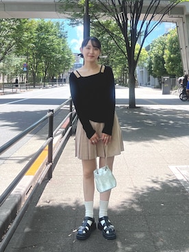 なつきさん（レディース・154cm）の夏コーディネート