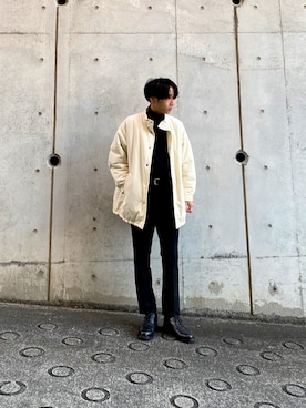 inuさん（メンズ・172cm）の冬コーディネート