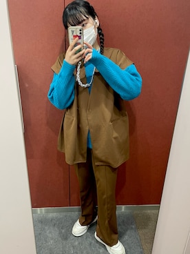 Mさん(レディース・160cm)の冬コーディネート