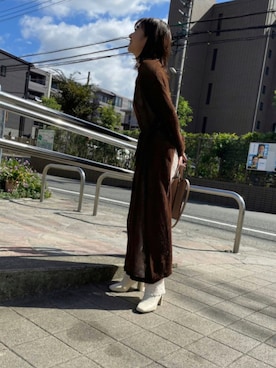 kahoさん（レディース・157cm）の秋コーディネート