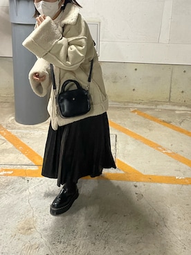 kahoさん（レディース・157cm）の冬コーディネート