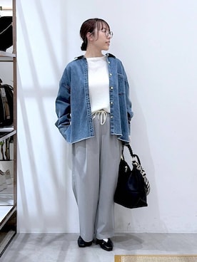 かわこさん(レディース・152cm)の秋コーディネート