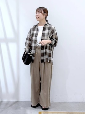 かわこさん（レディース・152cm）の夏コーディネート