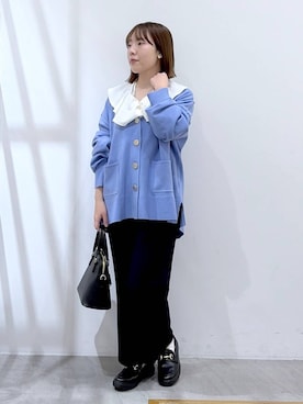 かわこさん（レディース・152cm）の冬コーディネート