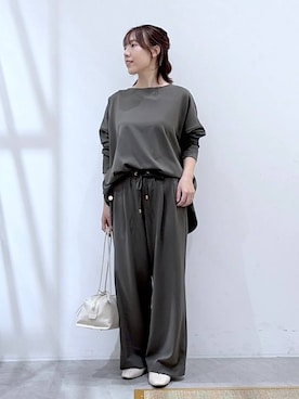 かわこさん（レディース・152cm）の秋コーディネート