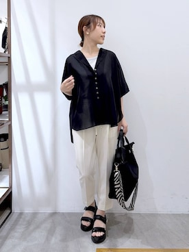 かわこさん（レディース・152cm）の夏コーディネート