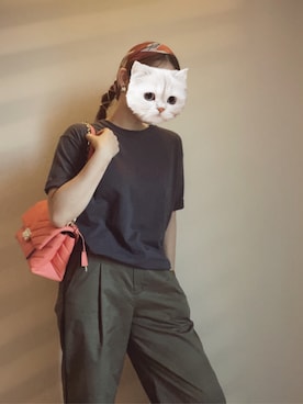 「SRIC（スリック）のアイテム」を使った、アボカドさん（レディース・160cm）の夏コーディネート