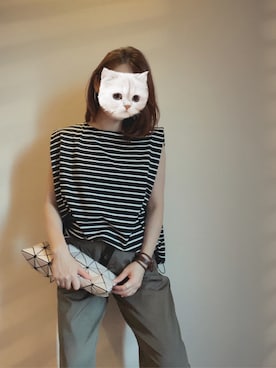 「SRIC（スリック）のアイテム」を使った、アボカドさん（レディース・160cm）の夏コーディネート