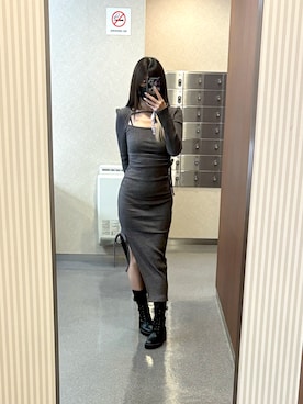 「EATME（イートミー）のアイテム」を使った、deyilanniさん（レディース・166cm）の春コーディネート