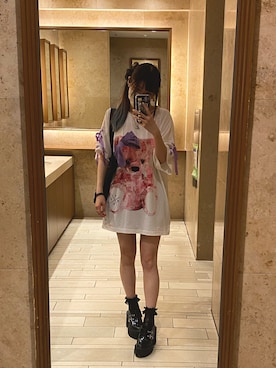 「TRAVAS TOKYO（トラバス トウキョウ）のアイテム」を使った、deyilanniさん（レディース・166cm）の夏コーディネート