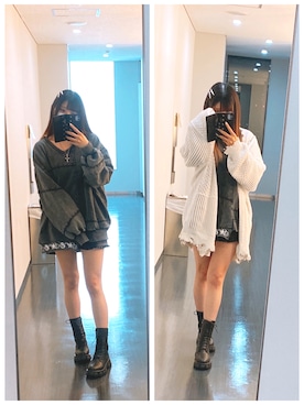 「CIVARIZE（シヴァーライズ）のアイテム（トップス）」を使った、deyilanniさん（レディース・166cm）の春コーディネート