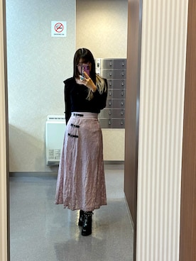 「MERCURYDUO（マーキュリーデュオ）のアイテム」を使った、deyilanniさん（レディース・166cm）の春コーディネート