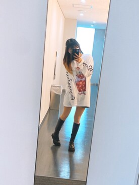 「TRAVAS TOKYO（トラバス トウキョウ）のアイテム」を使った、deyilanniさん（レディース・166cm）の春コーディネート