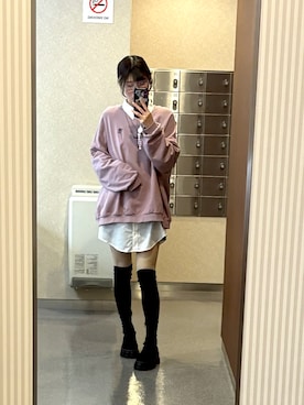 「EATME（イートミー）のアイテム」を使った、deyilanniさん（レディース・166cm）の春コーディネート