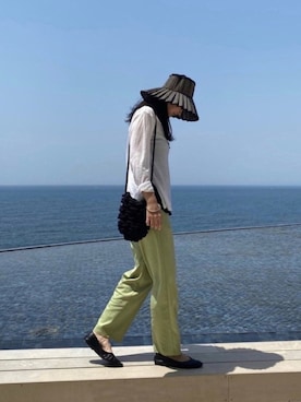 kmさん（レディース・163cm）の春コーディネート