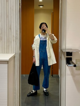 「SLY（スライ）のアイテム（その他アウター）」を使った、kmさん（レディース・163cm）の春コーディネート