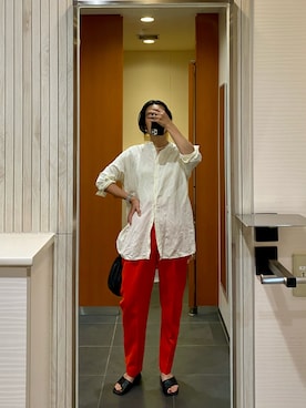 kmさん（レディース・163cm）の秋コーディネート