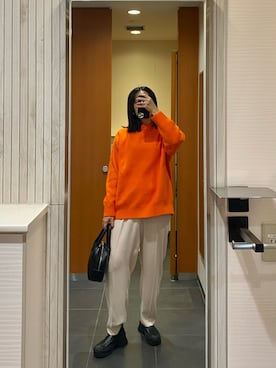 「チェルシーブーツ」｜kmさん（レディース・163cm）の秋コーディネート