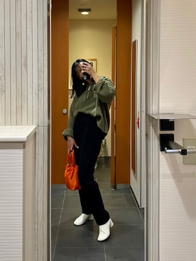 kmさん（レディース・163cm）の秋コーディネート