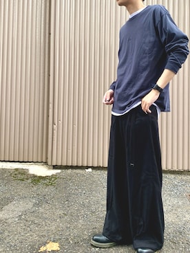 「classicalelf（クラシカルエルフ）のアイテム（シューズ）」を使った、yutoooさん（メンズ・168cm）の秋コーディネート