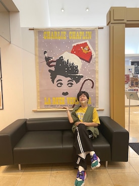 「ankoROCK（アンコロック）のアイテム」を使った、kaai/緑川魁さん（メンズ・169cm）の秋コーディネート