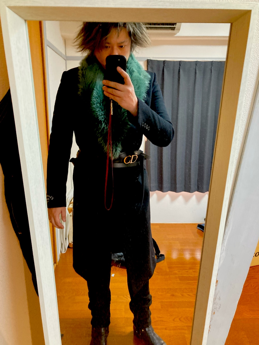 Dior homme 17AW ダブル チェスターコート HARDIOR期 Dior homme 17AW