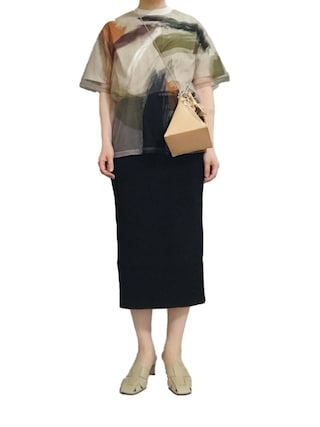 トップス LOUISE ART TEE Ameri（アメリ）の「LOUISE ART TEE（Tシャツ/カットソー）」 - WEAR