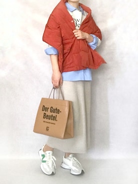 「GOOD GRIEF（グッドグリーフ）のアイテム」を使った、はやまさんさん（レディース・165cm）の秋コーディネート