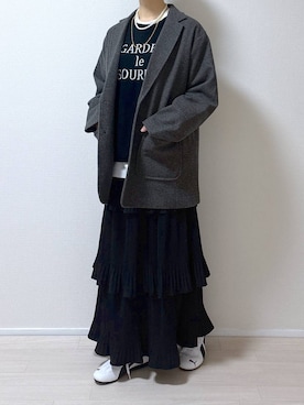 はやまさんさん（レディース・165cm）の冬コーディネート