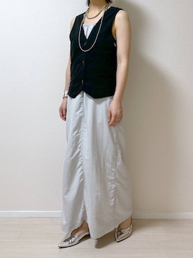 「アイテム（ワンピース/ドレス）」を使った、はやまさんさん（レディース・165cm・40代）の夏コーディネート