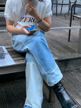「ADER error（アーダーエラー）のアイテム（パンツ）」を使った、nsさん（メンズ・165cm）の秋コーディネート