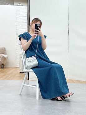 Aya momoさん（レディース・156cm）の夏コーディネート