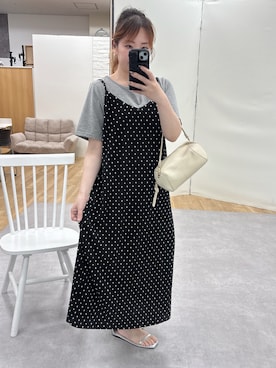 Aya momoさん（レディース・156cm）の夏コーディネート