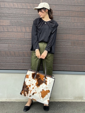 yokoyama_yuuuさん（レディース・173cm）の秋コーディネート