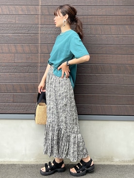 yokoyama_yuuuさん(レディース・173cm)の夏コーディネート