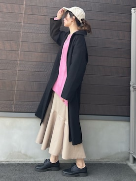 yokoyama_yuuuさん（レディース・173cm）の冬コーディネート