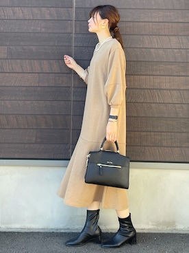 yokoyama_yuuuさん（レディース・173cm）の秋コーディネート